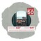 Light Grey Suede Mat Board for 8x8 Frames - Circle Opening for 6x6 Photos